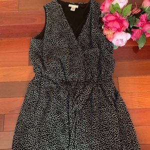 Vasna Desire Plus Polka Dot Maxi Dress